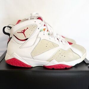 AUTHENTIC Jordan 7 Retro Hare size 10 304775-125 2015 PRE-OWNED